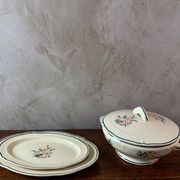 Hand painted Gien service