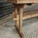 Old workbench side table bathroom furniture oak/beech 60x160cm