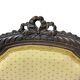 Queen's chair in Louis XVI style, wood and fabric, late 19th century.