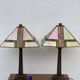 Pair of Dale Tiffany Lamps
