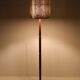 Mid-century teak floor lamp / Danish modern design / 1960s