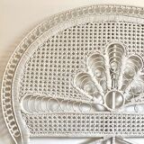 Rattan headboard
