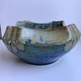 Ceramic tray, ashtray 70s