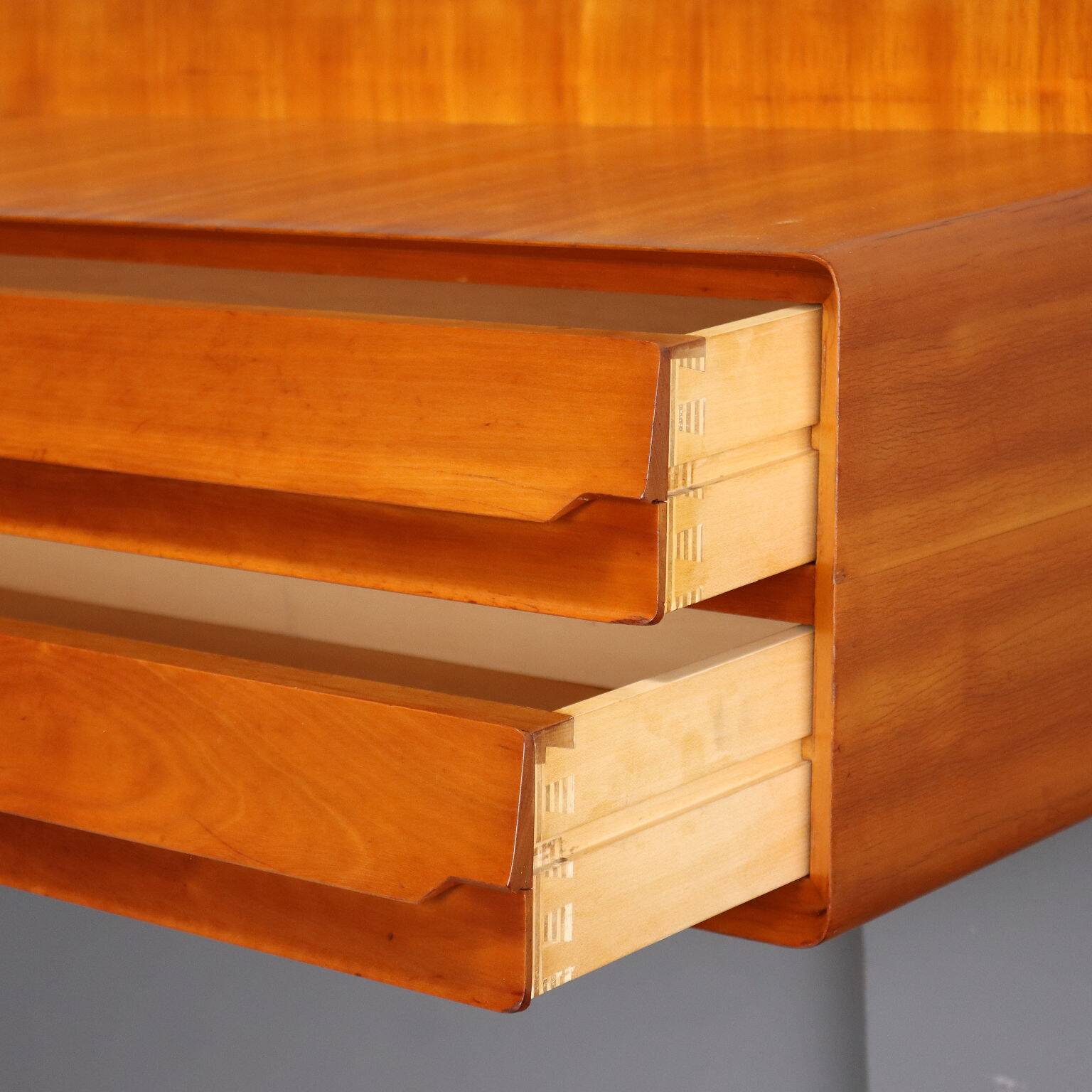 Wall-mounted chest of drawers from the 1960s