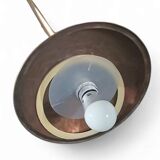 Large brass floor lamp 1970s height 220 cm