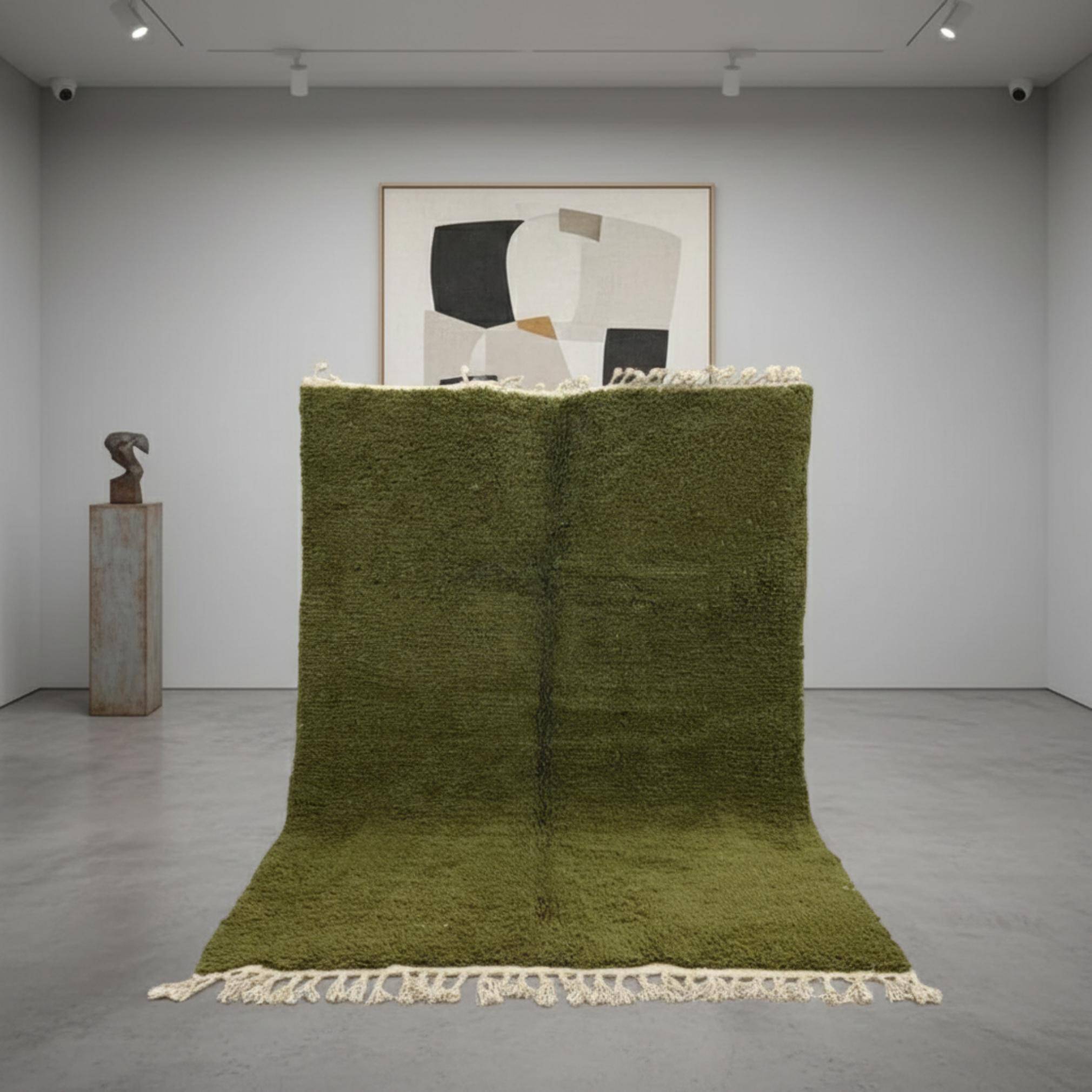 Authentic handmade Moroccan rug 3x2 m