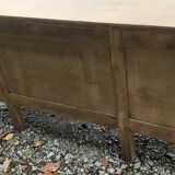 Administrative office 6 drawers 2 shelves old raw wood