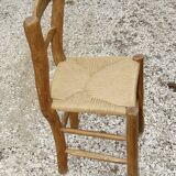 Brutalist straw chair - popular art