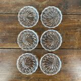 6 coasters with holder