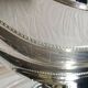 Saucière & son plateau en métal argenté "MR Silver Plated" made in England