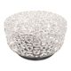 Cast glass ceiling lamp