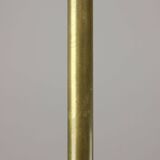 Lustre Art Déco en laiton et opaline, 1930