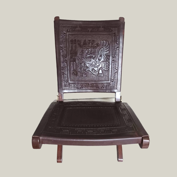 Chaise Angel I. Pazmino, Meubles De Estilo, Équateur 1964