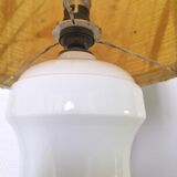Virebent porcelain lamp and herbarium lampshade from the 70s