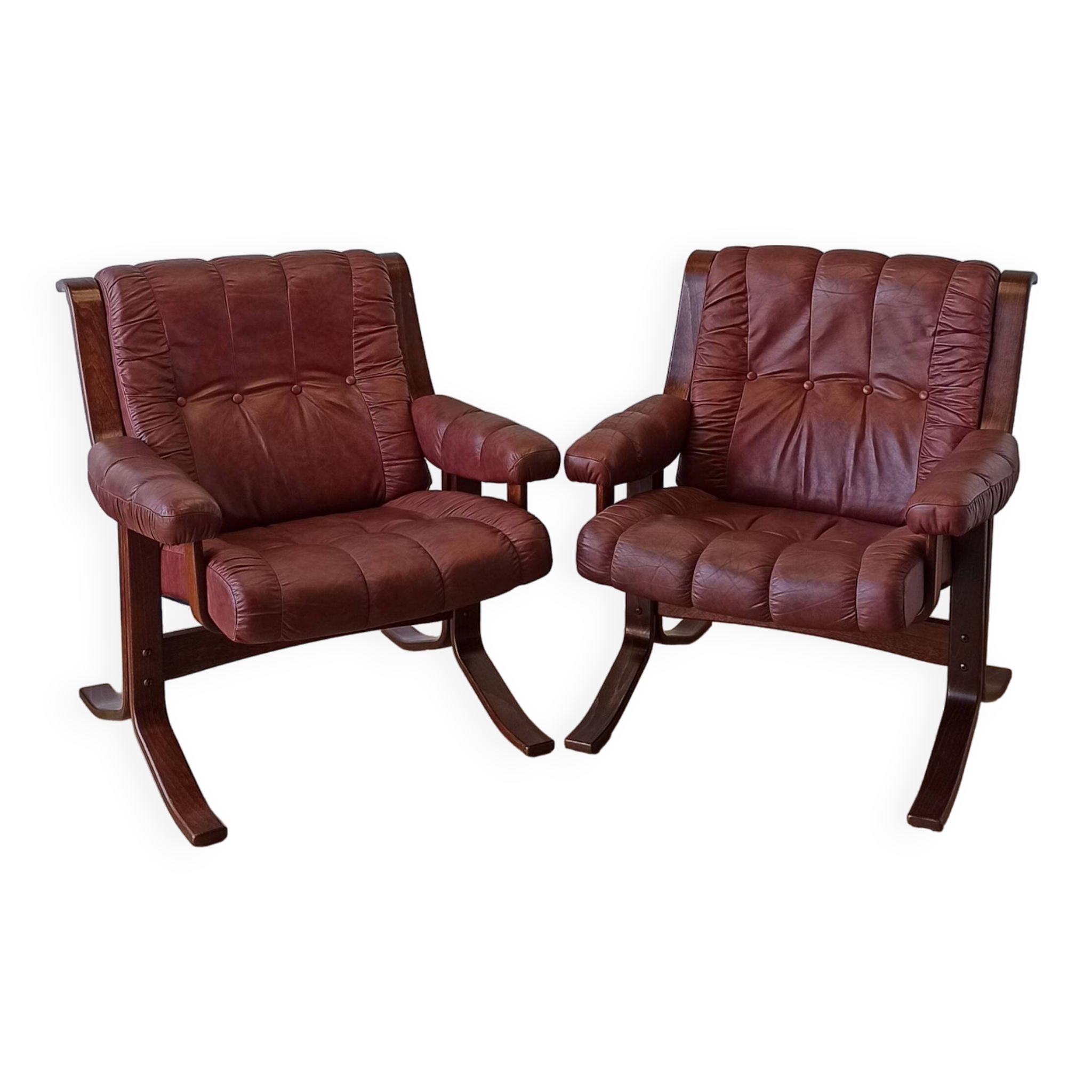 Fauteuil scandinave pour Ekornes vers les années 1970.