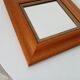 Vintage beech mirror