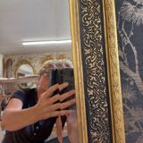 Napoleon III period mirror 178 x 126