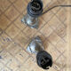 Brass lamp legs