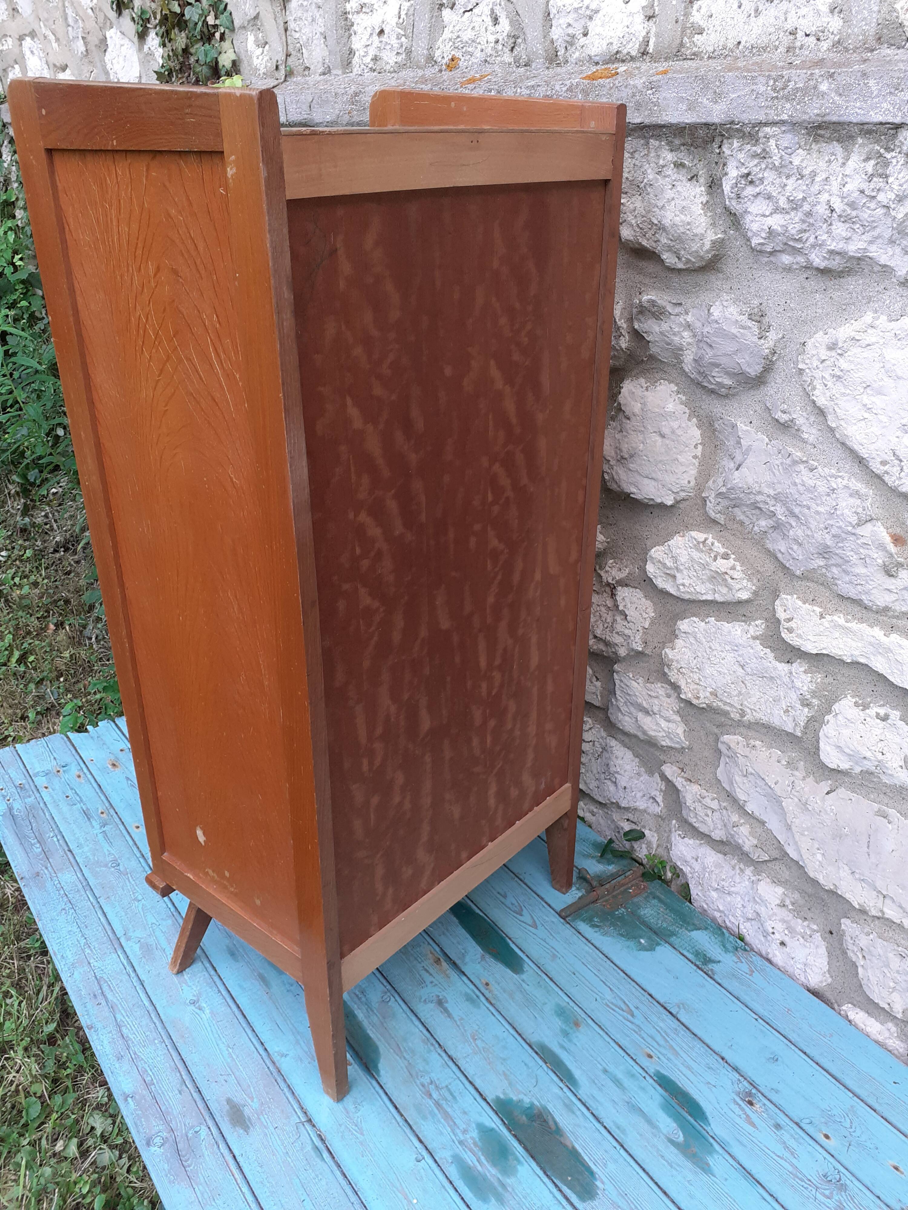 Vintage rattan cloth 60s