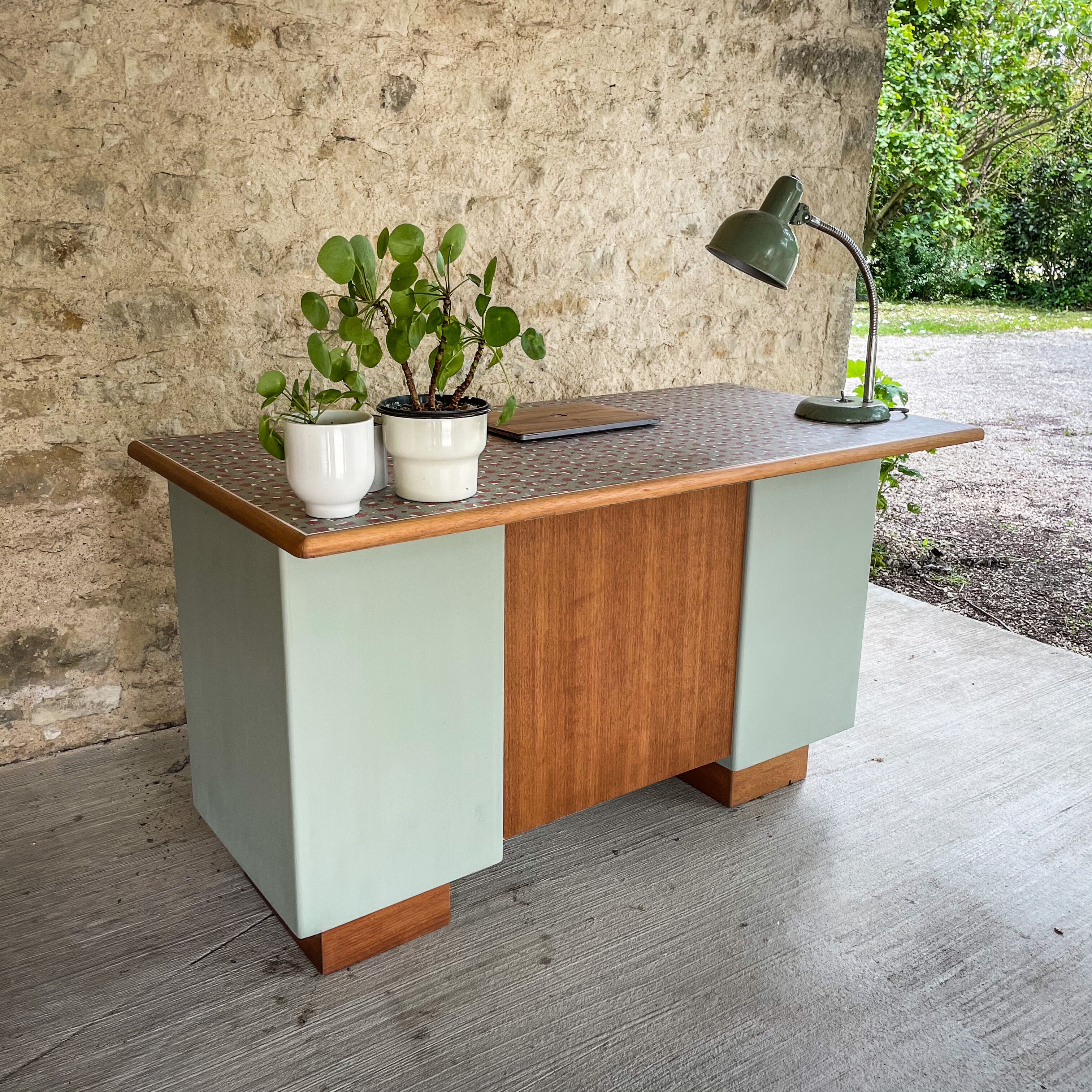 Bureau en teck