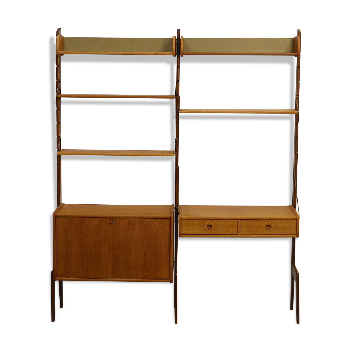 Free Standing Wall Unit by John Texmon, 1960's Norway