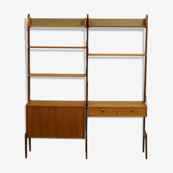 Free Standing Wall Unit by John Texmon, 1960's Norway