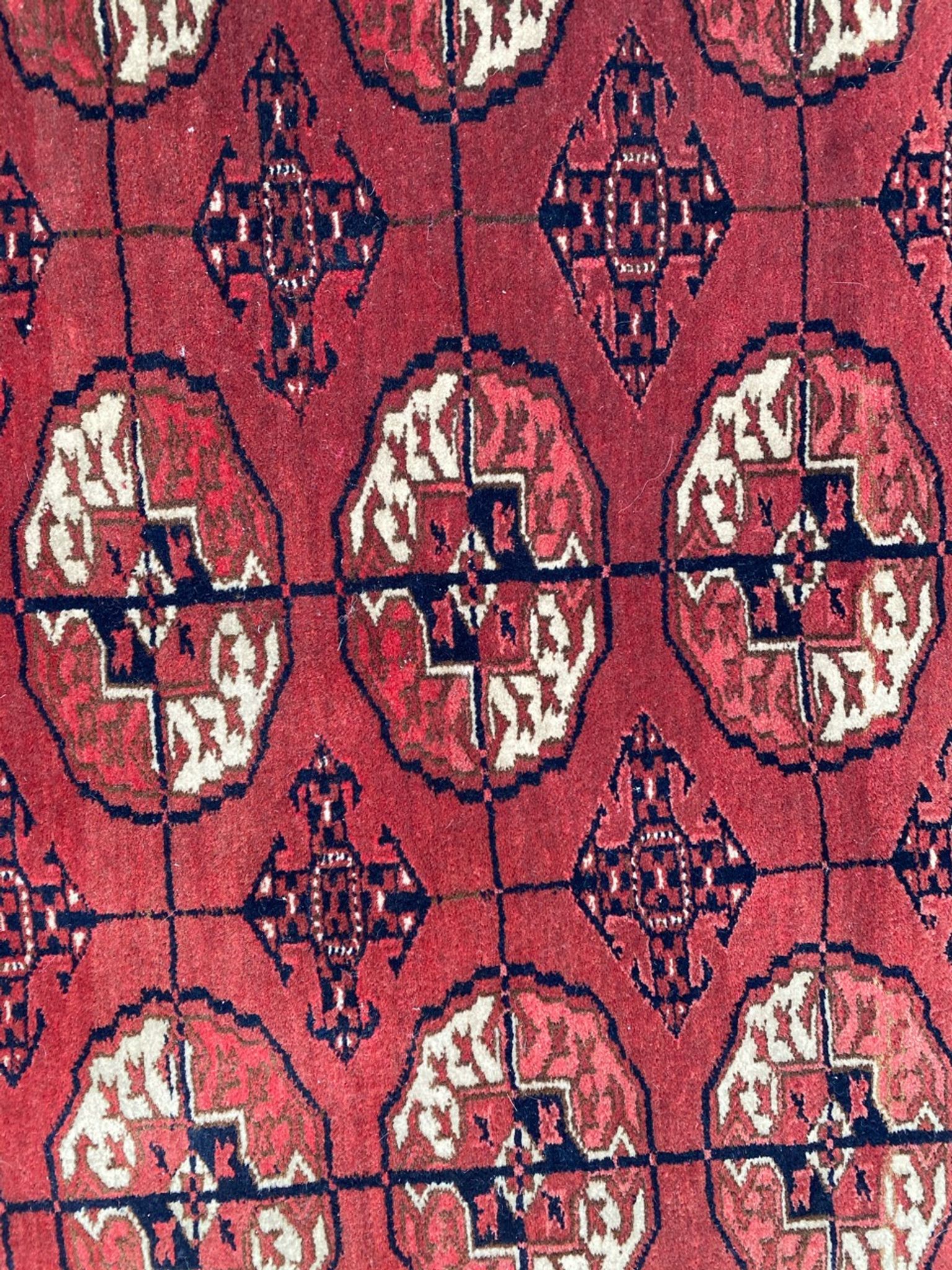 Carpet Turkmen bukhara Afghan 120x154 cm
