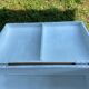 Raw wooden chest with a secret drawer