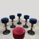 Vintage French café bar stools Art deco style
