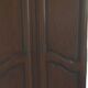 Antique wardrobe, Louis XV style wardrobe in solid wood