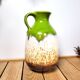 Vintage ceramic pitcher vase 1970