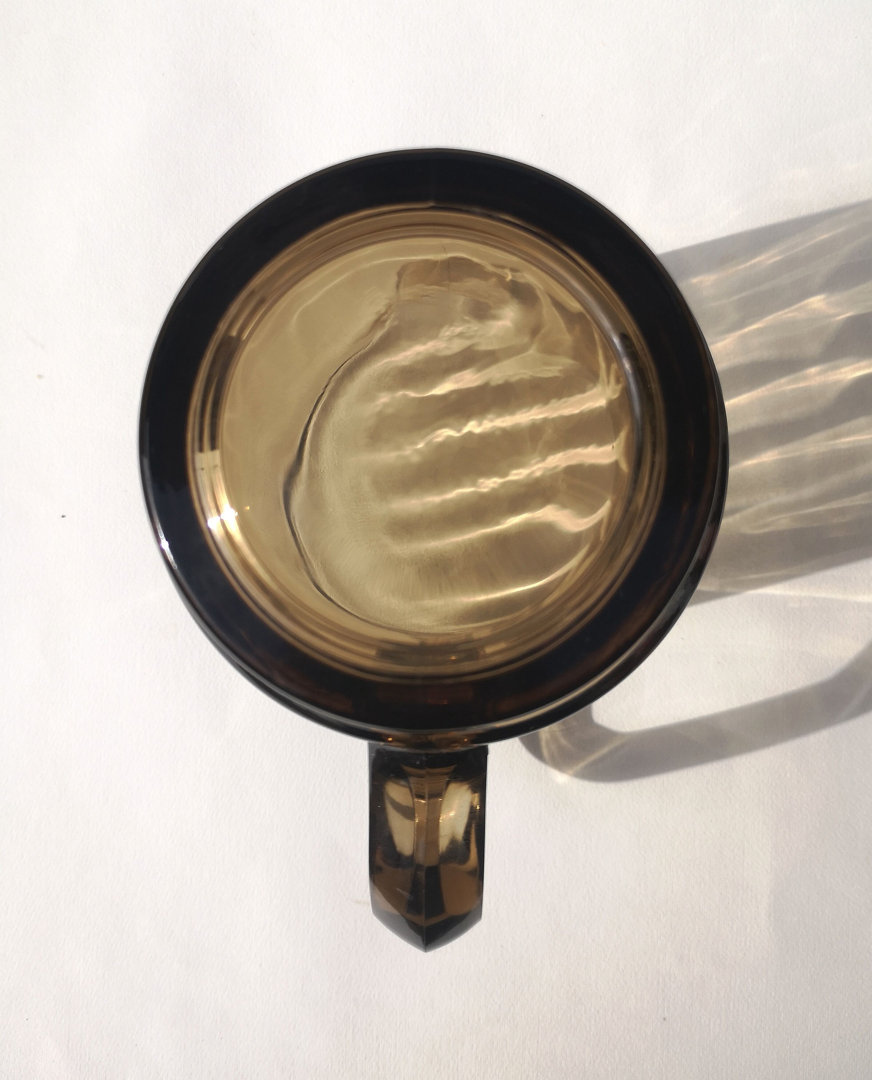 Vintage glass decanter