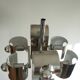 Vintage space age stainless steel floor lamp