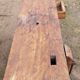 Wooden carpenter's workbench