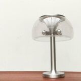Swiss mushroom table lamp in space age style from the 1960s by Temde.