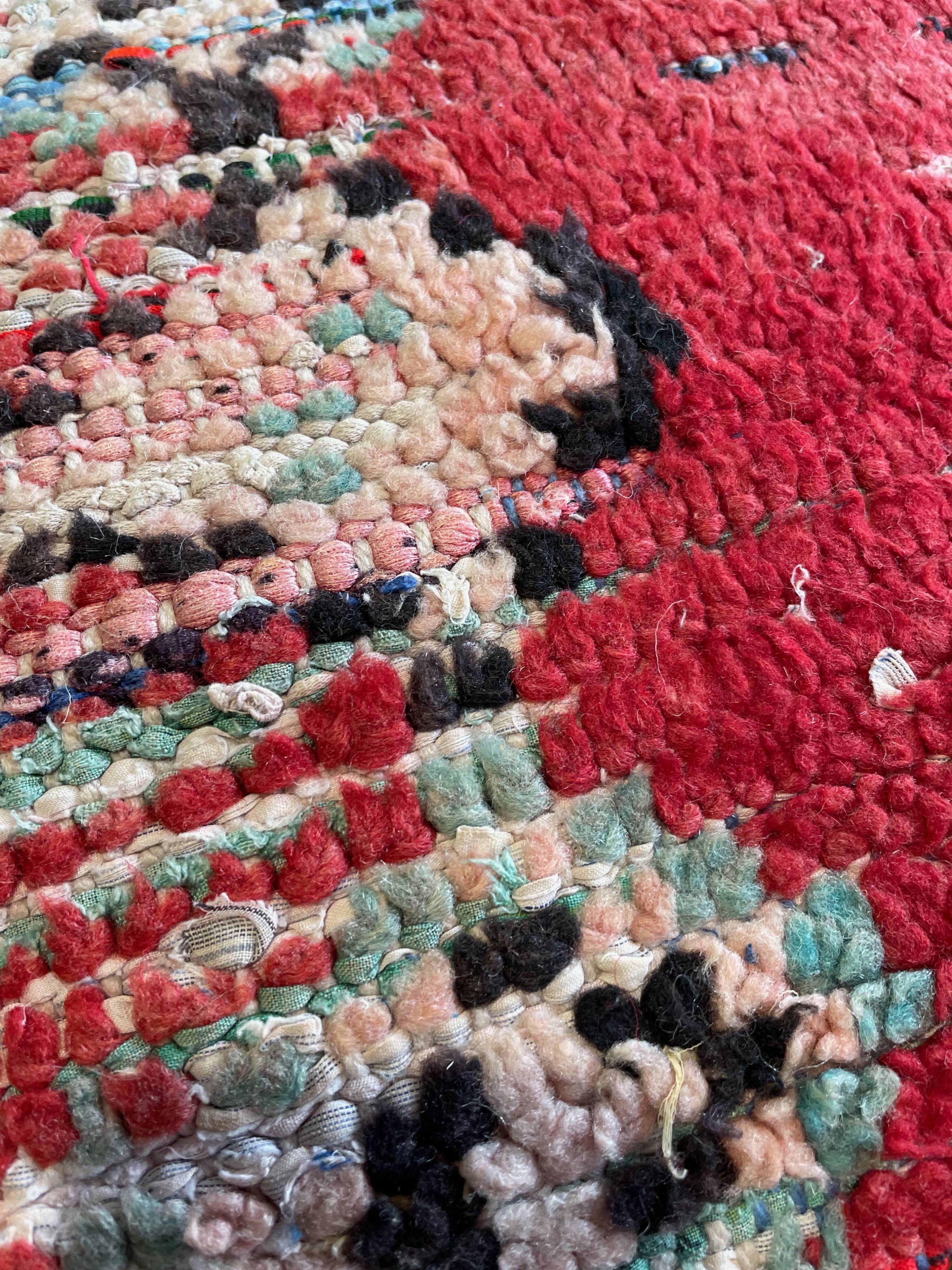 Moroccan pouf Boujad berbere for the ground