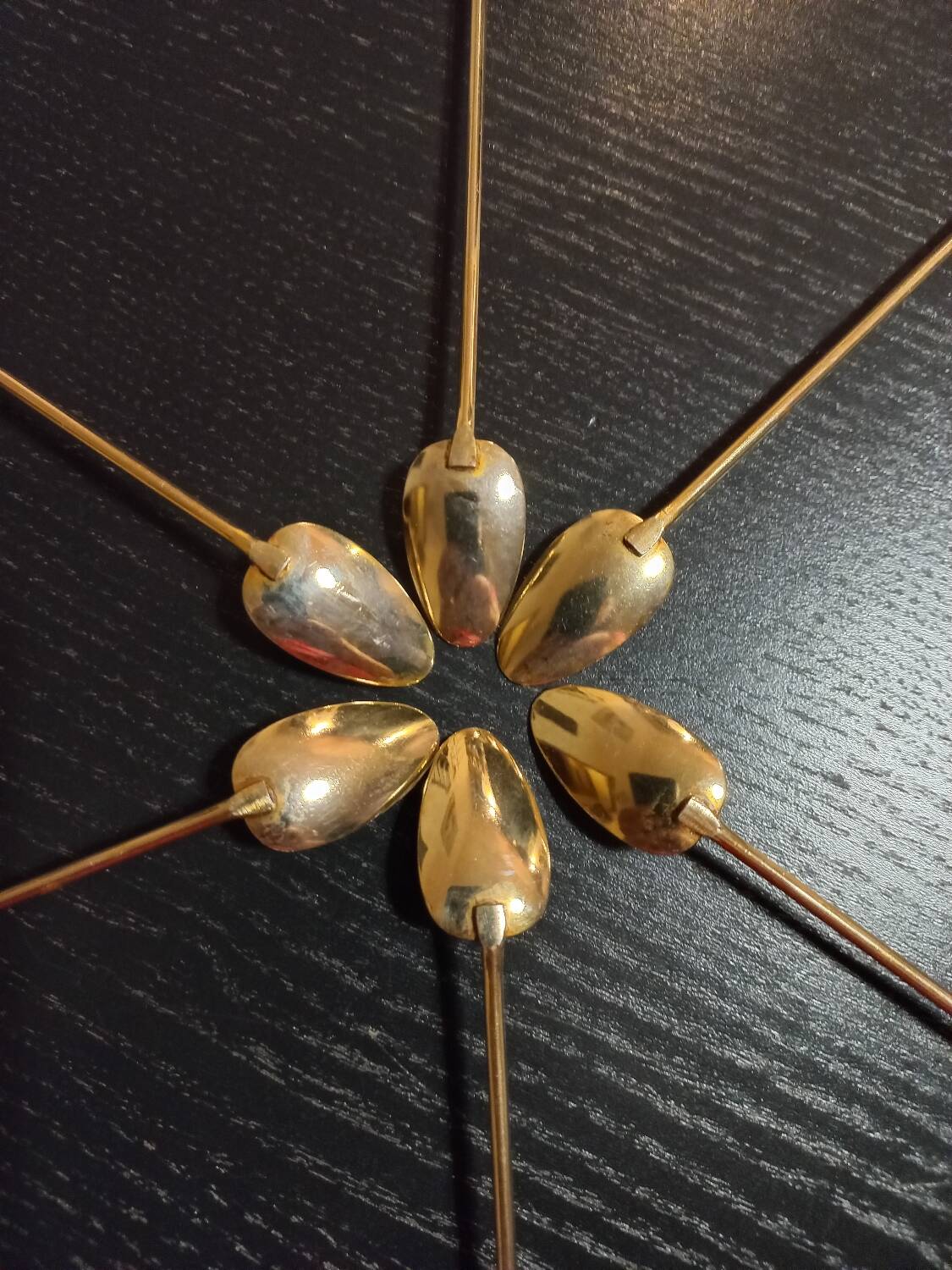 Golden Mazagran Spoons