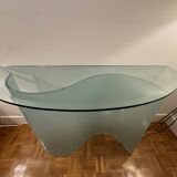 Glass console