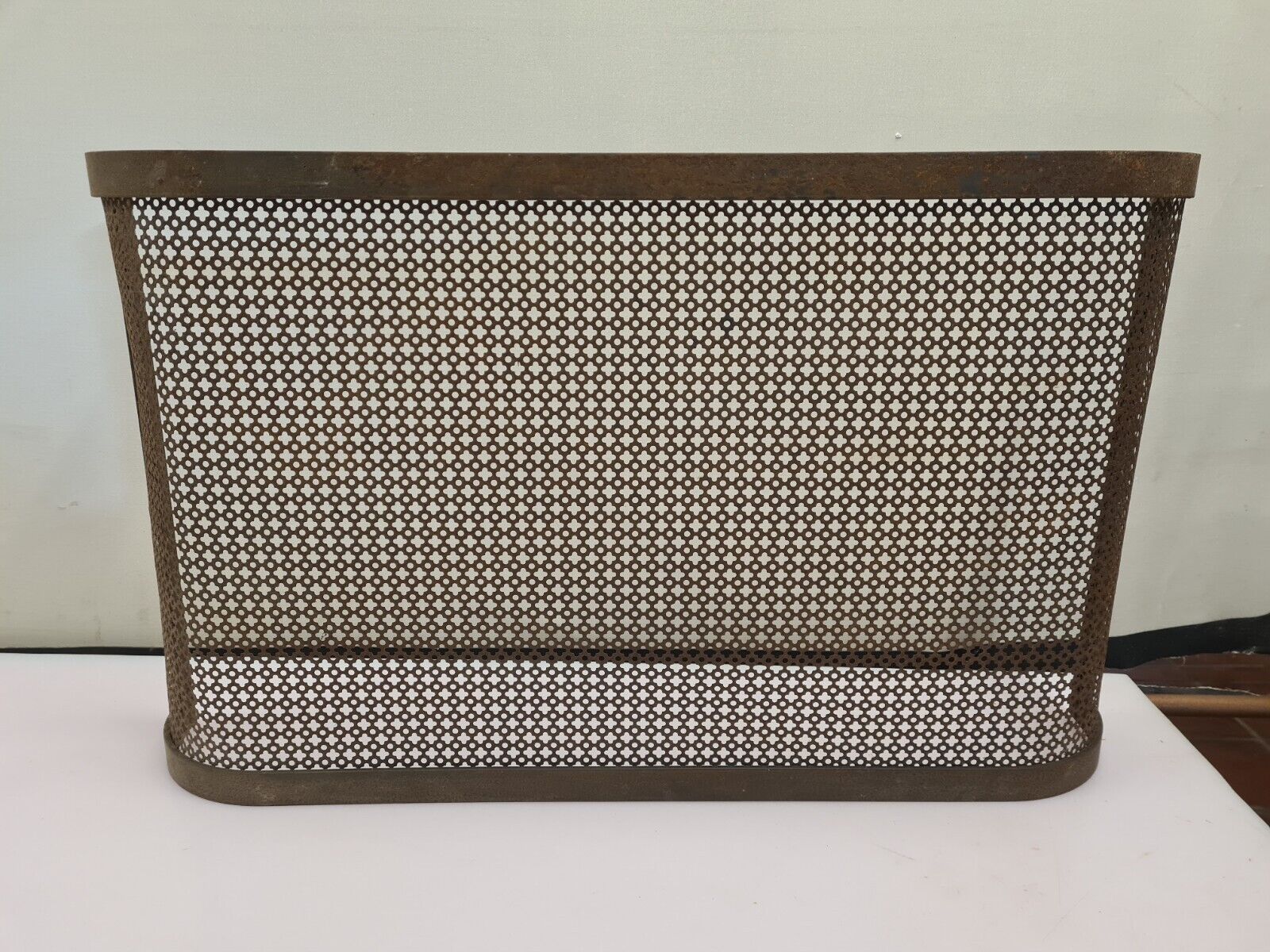 Iron chimney screen
