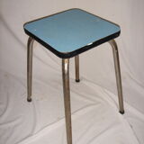 1960 blue formica stool