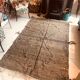 Moroccan Berber carpet kilim zanafi gray mottled with tiles 160x280cm