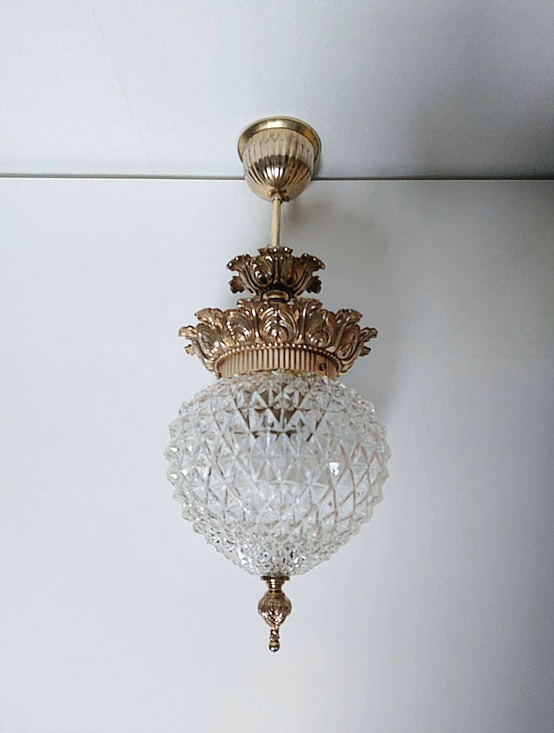 Art Nouveau ceiling chandelier