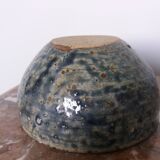 Empty pocket bowl in stoneware signed CG