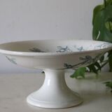 Floreal fruit bowl, from the Faïencerie Nouvelle de Givors, iron earth