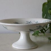 Floreal fruit bowl, from the Faïencerie Nouvelle de Givors, iron earth