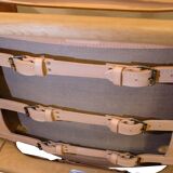 Chaise espagnole modèle BM2226 en chêne et cuir naturel végétal patiné par Børge Mogensen
