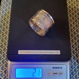 Ancien Rond de Serviette en Argent Poinçon Minerve