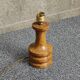 Small turned wooden lamp 1970