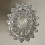 Pair of glass salters