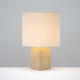Lampe de table en pierre d'Albert Tormos circa 1970